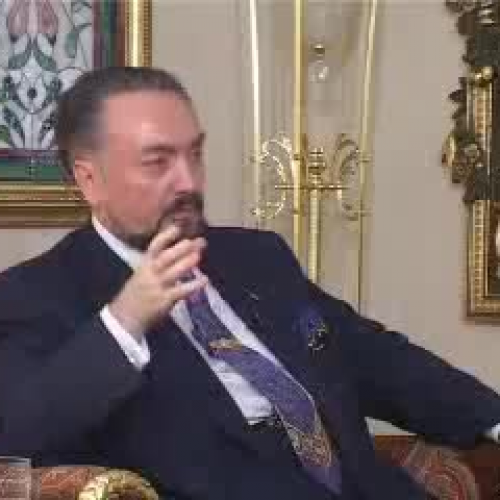 ILK DEFA ADNAN OKTAR KACKAR TV DE NELER ANLAT