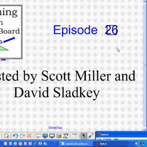 Teaching with Smartboard Episode 26