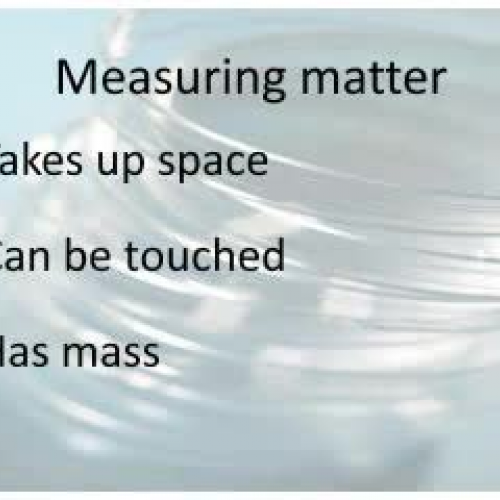 Matter how much matters  CMS Science 1.2 