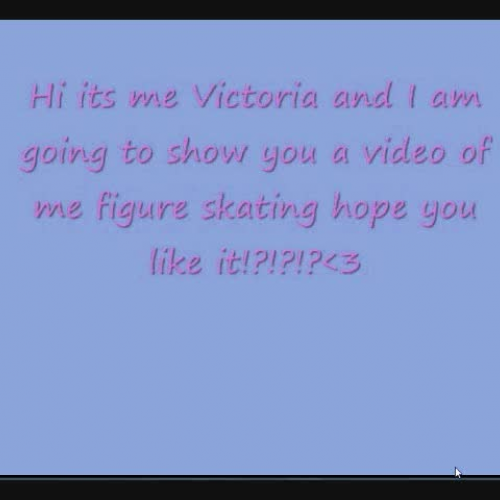 Me Tori  figure skating