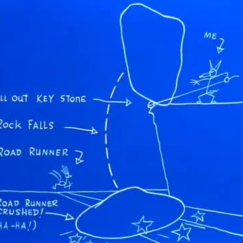 Road Runner Physics- Rock Fall