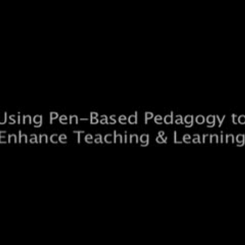 Teaching with Tablets at DePauw University