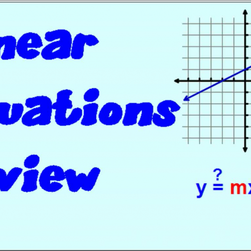 Review of Linear Equations KORNCAST