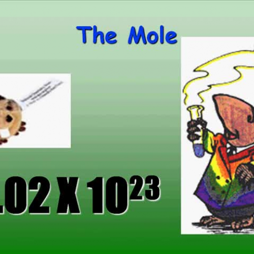 moles and molar mass