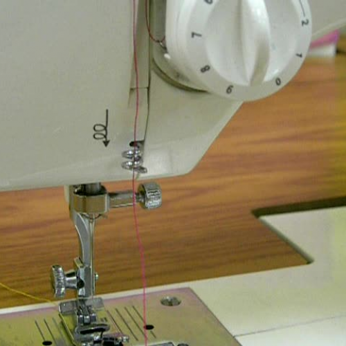 Step 5 Threading Singer Sewing Machine