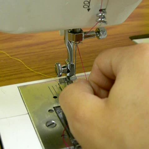 Step 6 Threading Singer Sewing Machine