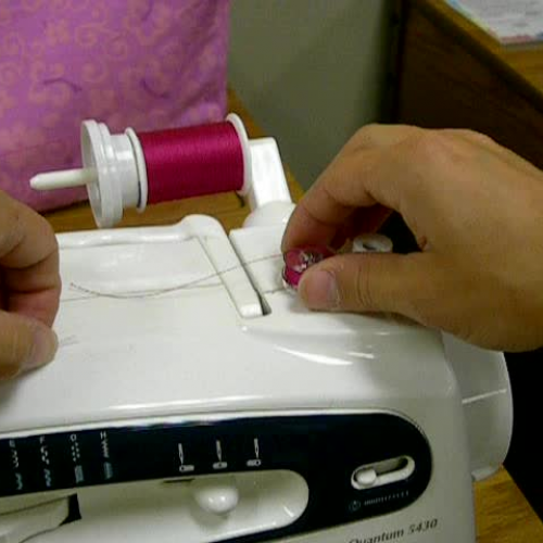 Step 4 Winding A Bobbin Singer Sewing Machine