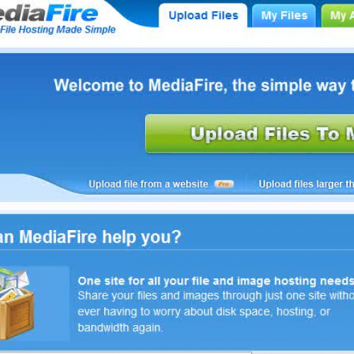 Subiendo archivos a MediaFire