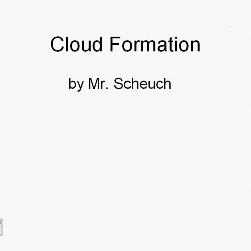 Cumulus Cloud Formation