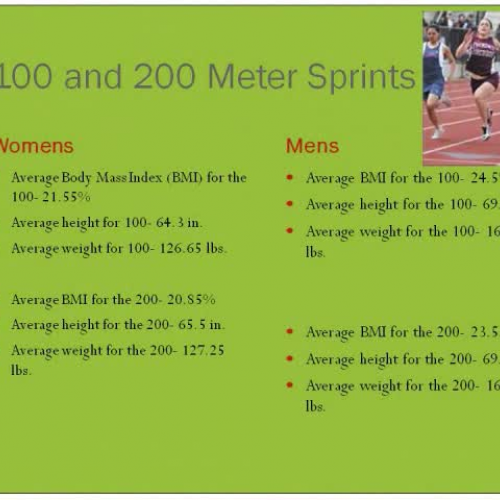 Height Weight and Athletic Ability 
