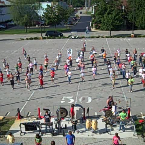 Goshen Marching Band Practice 9-10-08