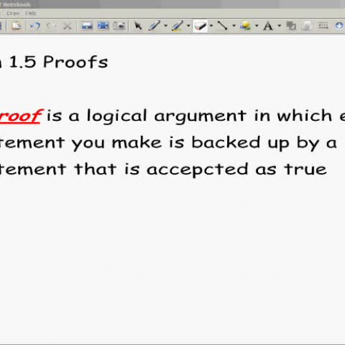 Geometry Section 1.5 Informal Proofs