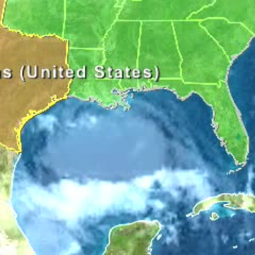 Hurricane Ike by 3D Weather Globe