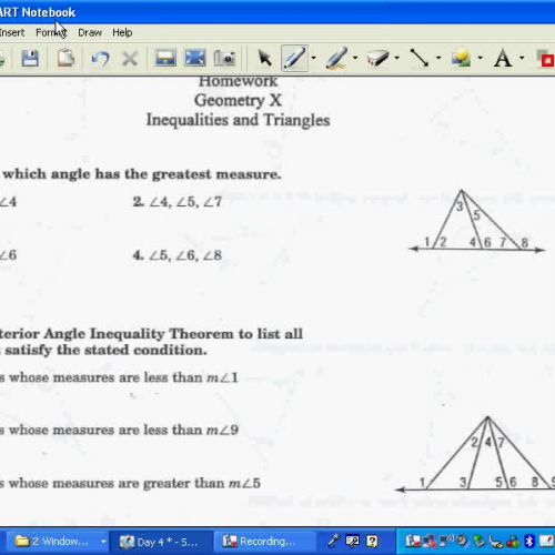 Homework Help Inequalities and Triangles 0912