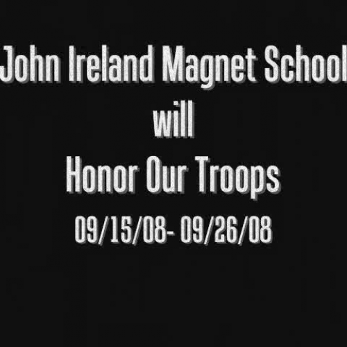 Honor Our Troops Activity