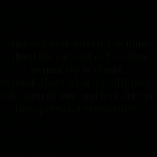 What is Freedom - A Student Perspective - SHS