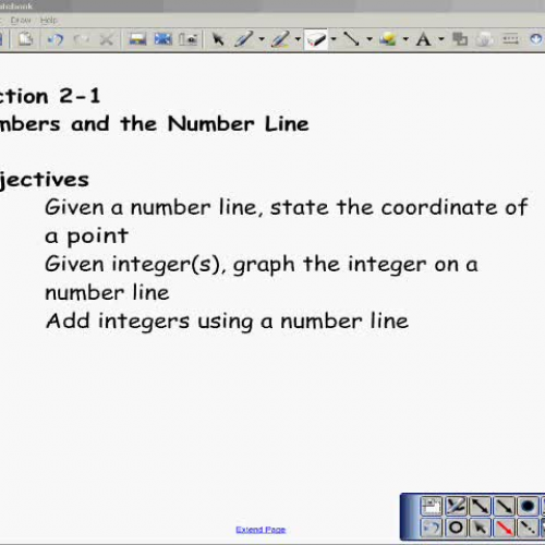 Algebra 1 Section 2.1