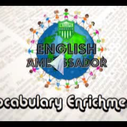 English Enrichment Programme - Week 1