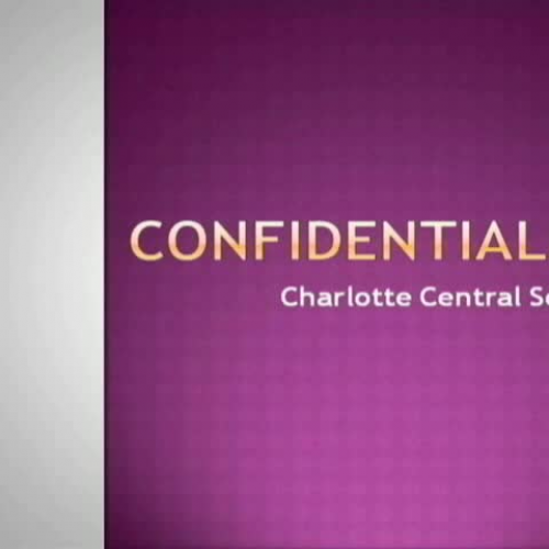 CCS Confidentiality for Volunteers