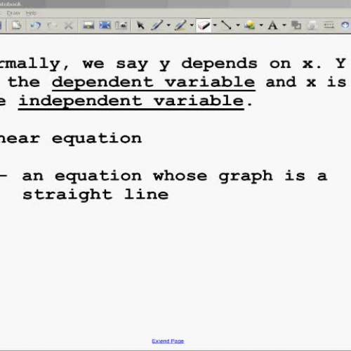 Algebra 2 Section 2.2
