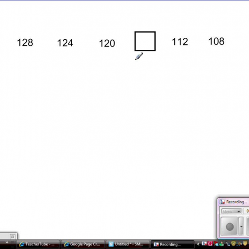 Number Line Unknown Patterns