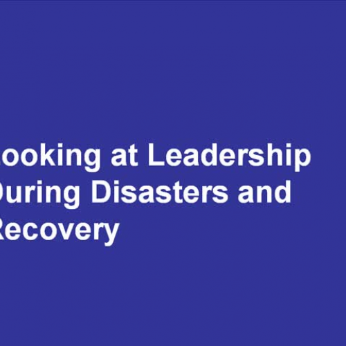 Disaster Sociology LP2 PowerPoint Presentatio