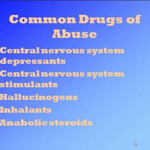 Substance Abuse - General Topics part 3