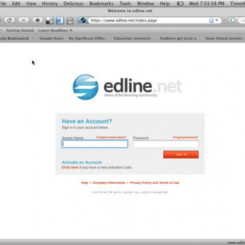 Edline Activation Codes