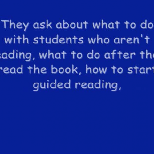 Guided Reading in Elementary Classrooms