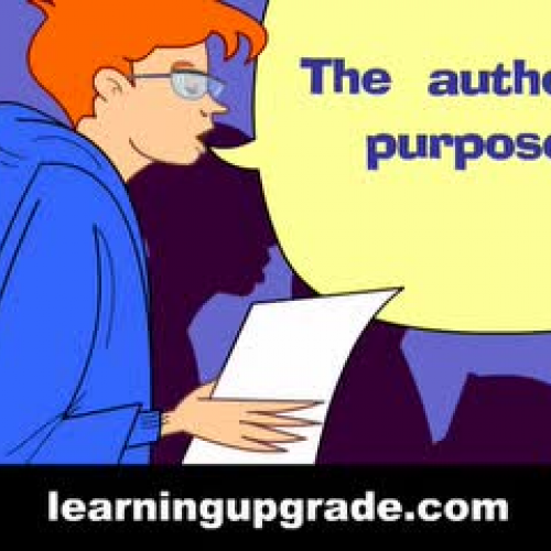 Authors Purpose from learning upgrade