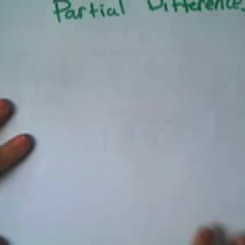 Partial Differences