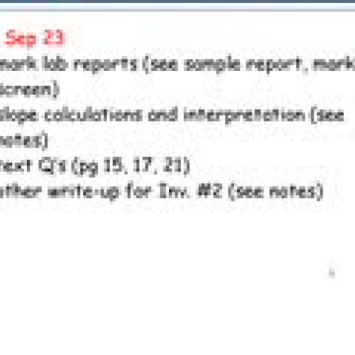 SCI 20F Class notes Sep 23 08