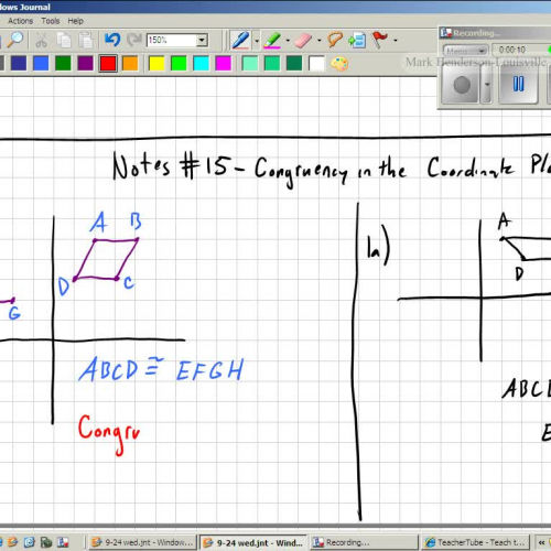 Transformation on Coordinate Plane