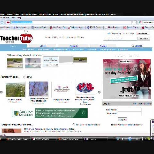 upload video to teachertube