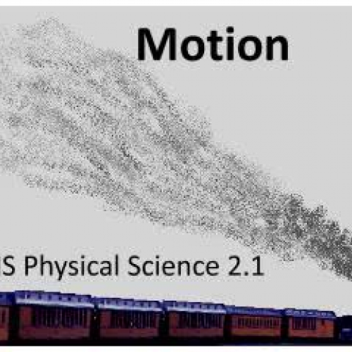 Motion and Speed   CMS Science 2.1