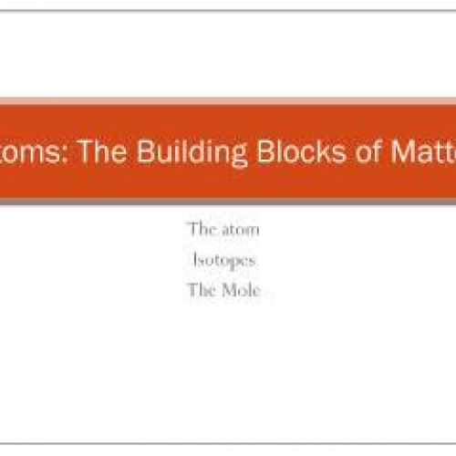 Honors Chemistry Atomic theory and isotope ab