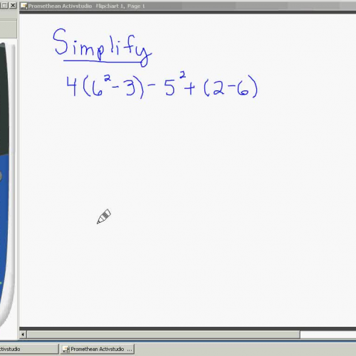 Order of operations with Calc