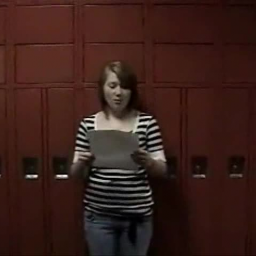 video announcements punctuation