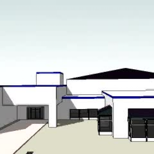 Crestline High School on Google SketchUp