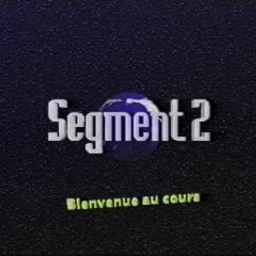French 30 - World of work - Segment 2