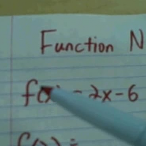 Function Notation