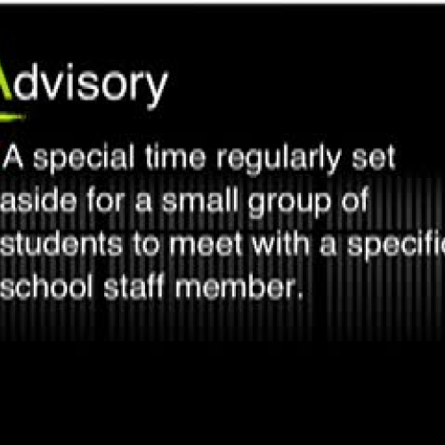 MIddle School Advisory