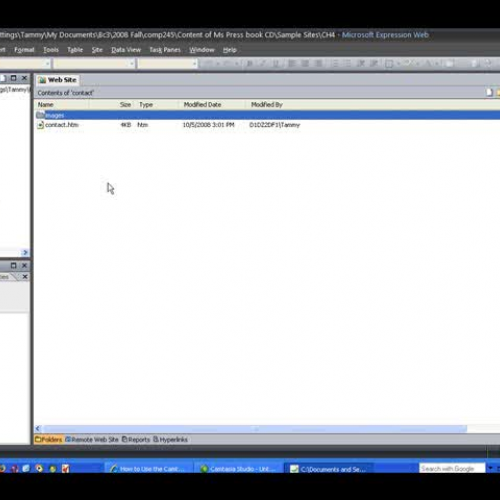 comp245-chapter 4-Styling Presentation of You