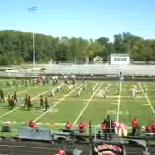 Goshen Marching Band at District 08