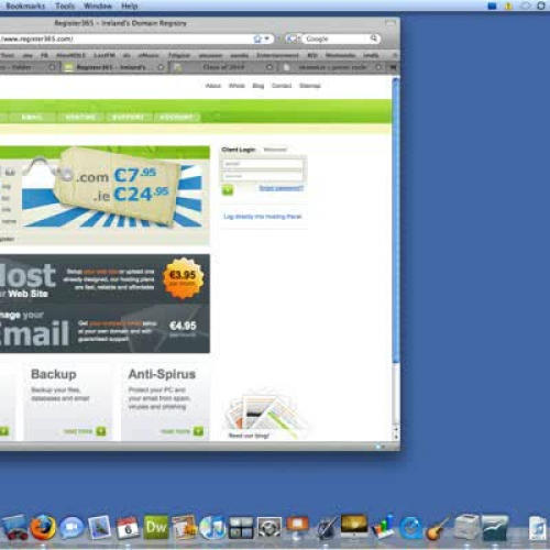 Registering a Domain Name