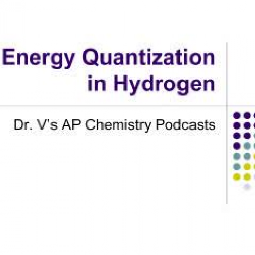 Energy Quantization in Hydrogen