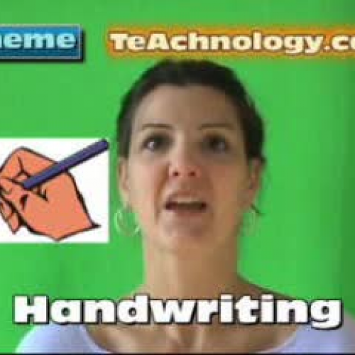 Teacher Tips for Teaching Handwriting 