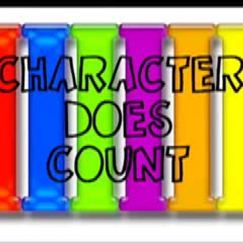 Character Does Count!  The Pillar of Caring