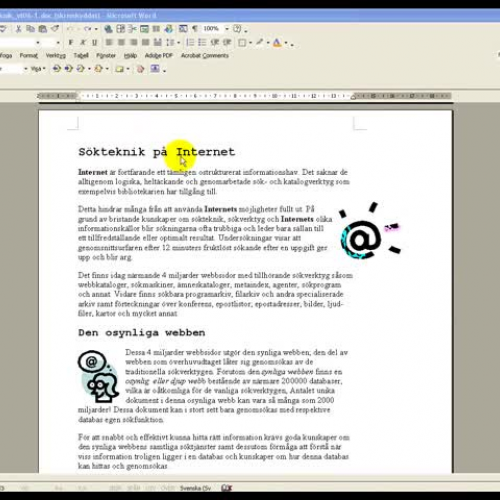 Word exercise formatting 2