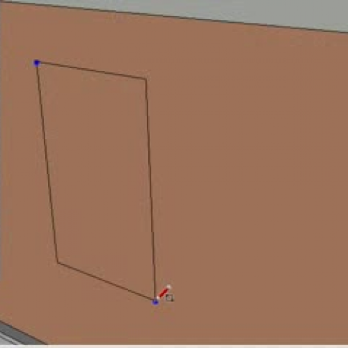 Lesson 2 - Drawing shapes in Sketchup